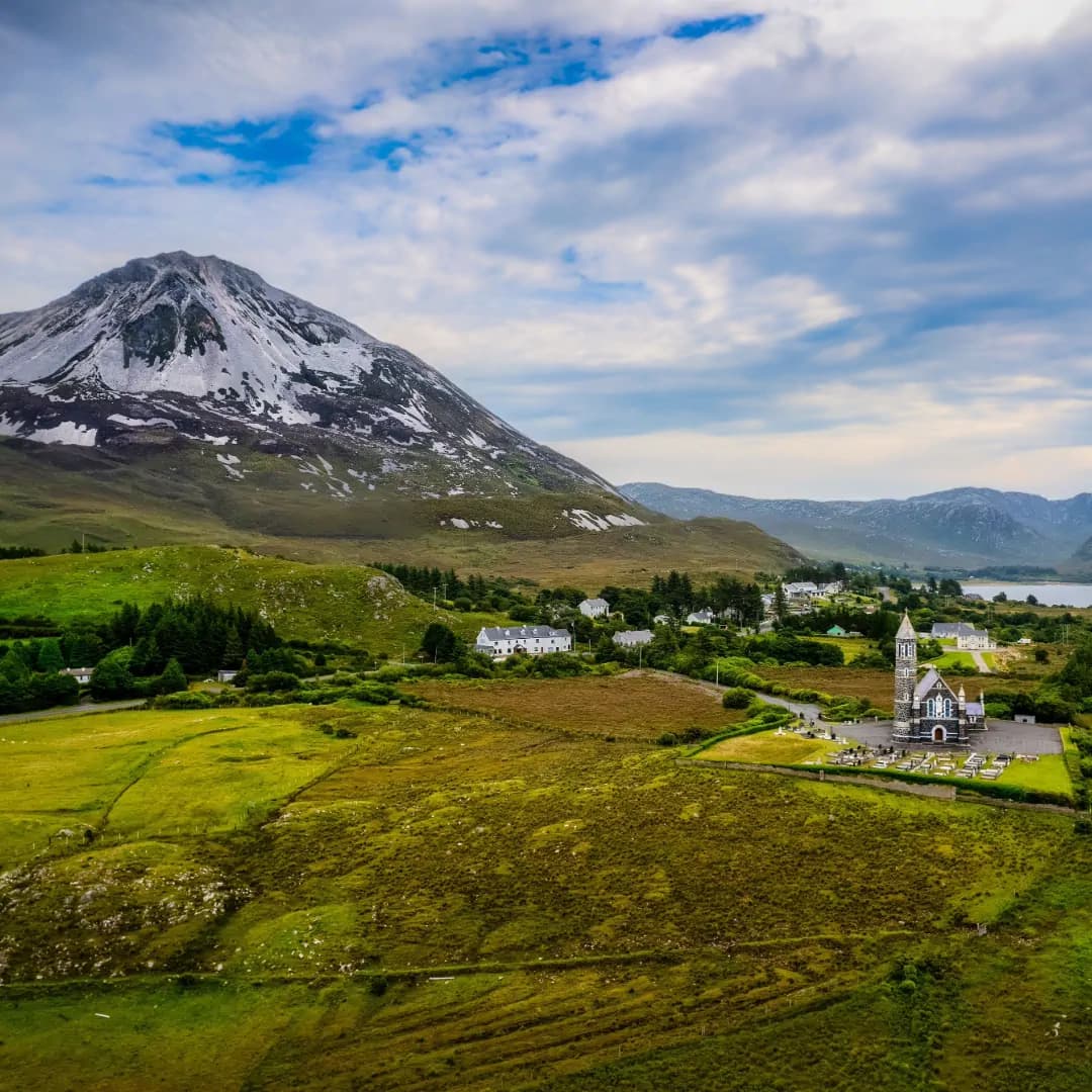 Mount Errigal & Glenveagh: Dublin Airport → Letterkenny