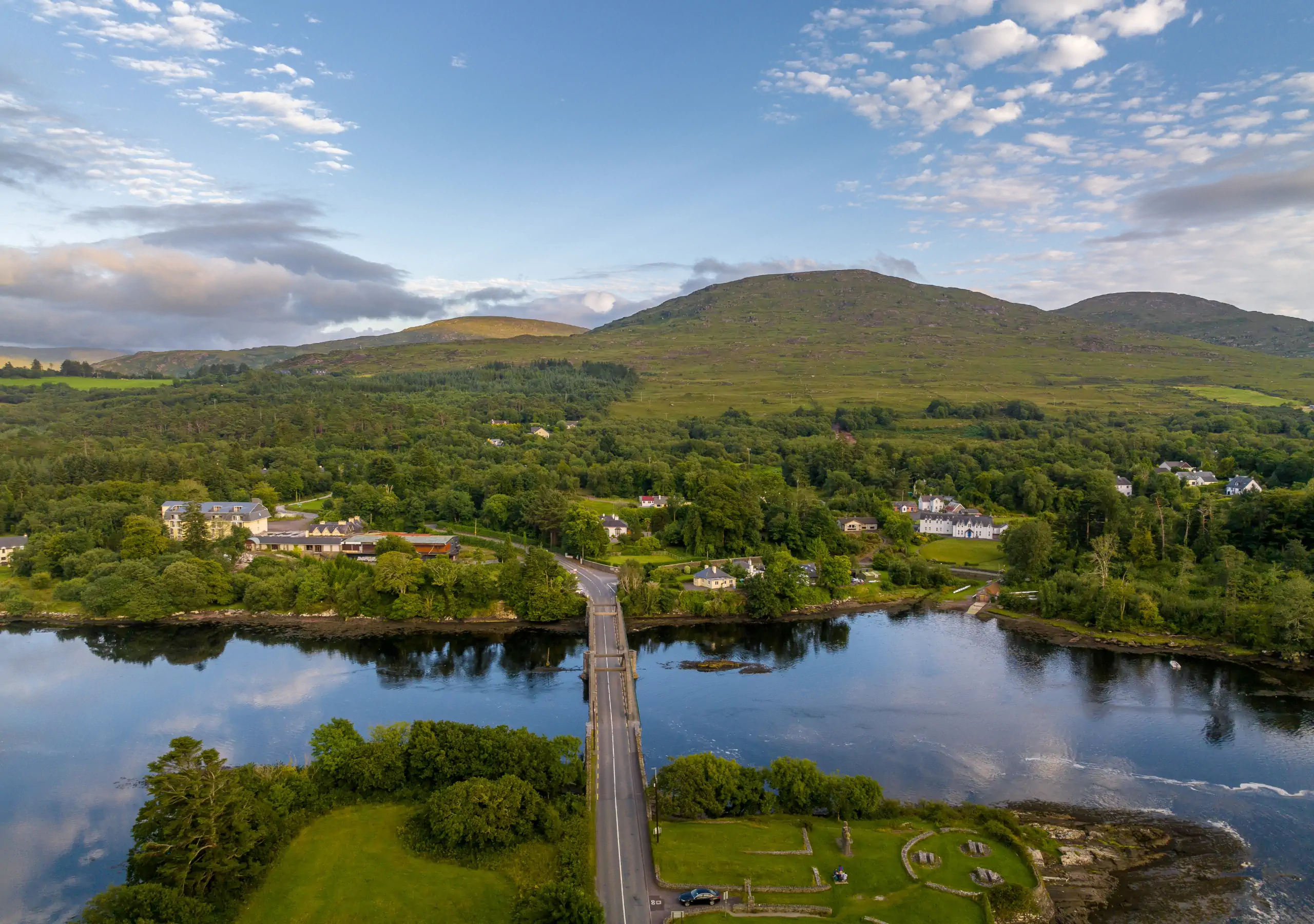 Atlantic Town & Mountain Passes: Dublin Airport → Kenmare, Co. Kerry