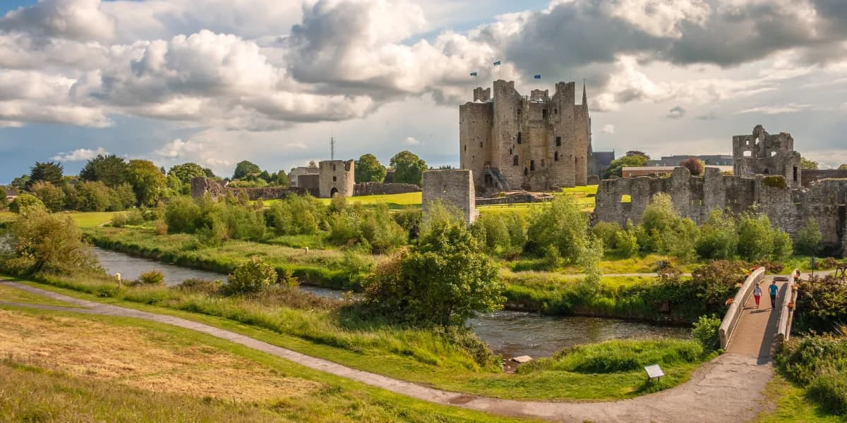Trim Castle from Dublin: Private Chauffeur Guide to Ireland's Largest Norman Castle